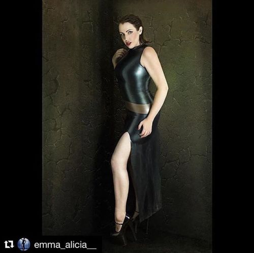 latexfashiontv: #Repost @emma_alicia__ ・・・ Too hot for latex? Never. — - Photographer: @marcos.domen