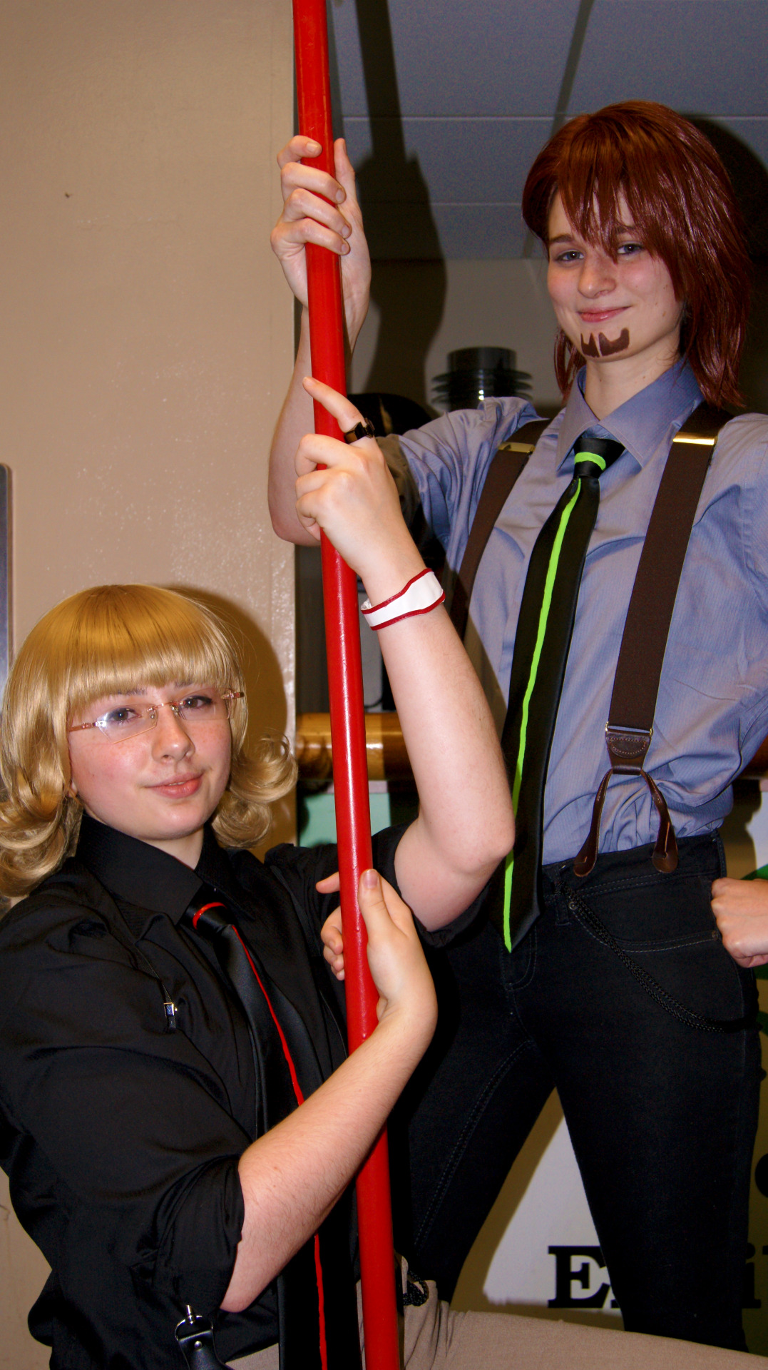 barnabunbun:  Some Tiger and Bunny Shenanigans from Friday of AnimeNext. More to