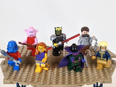 Thor Origin Unworthy Marvel Comics Lego Moc Minifigure Gift For Kids 