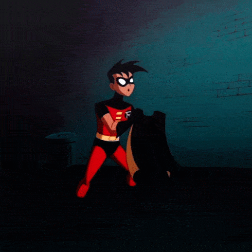 Tim Drake as Robin in The New Batman Adventures.Bonus: