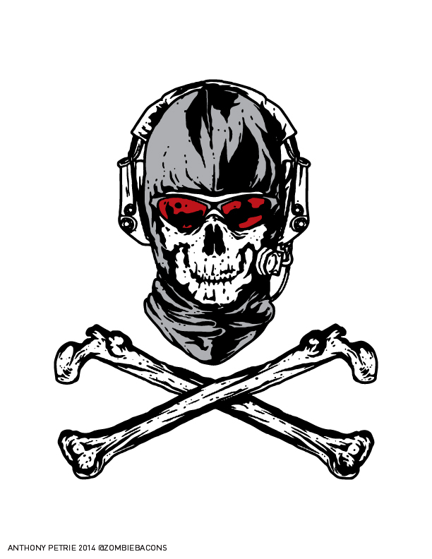 zombiebacons:  It’s all fun and games… Thinking about doing these as a small
