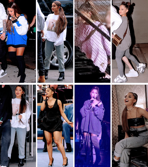 eizasgonzalez:Ariana Grande’s 2018 Outfits 