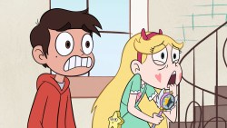 starcoanonymous:  starcooo:  omgshipping:  A wierd Screencaps from “Wand to Wand” But.. behind those wierdness… There are Cuteness between them…. BONUS THEY ARE HUGGING IN BOTH OF EPISODE but wait….. WHY?!?! WE HAVEN’T SEE MARCO FACE YET???