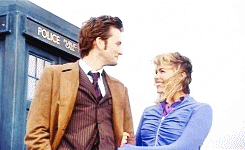 blueboxtraveller:Cute Ten and Rose momentsto anon