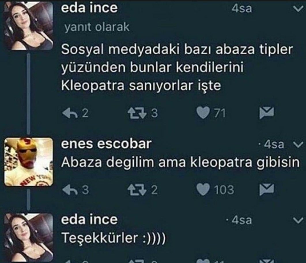 SAT eda ince yanıt olarak...