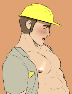 bootyelectric: I did a quickie 25 minute drawing of the worker from Pokemon Sun &amp; Moon! The full version is now available at my Patreon at https://www.patreon.com/bootyelectric 
