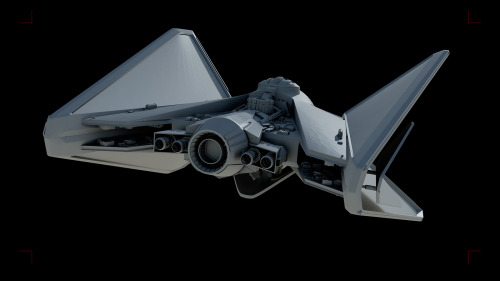 Tie-X / Tie Fighter Design Study / 2016 on Behance by Jason Battersby