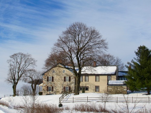 Pennsylvania farmhouse.