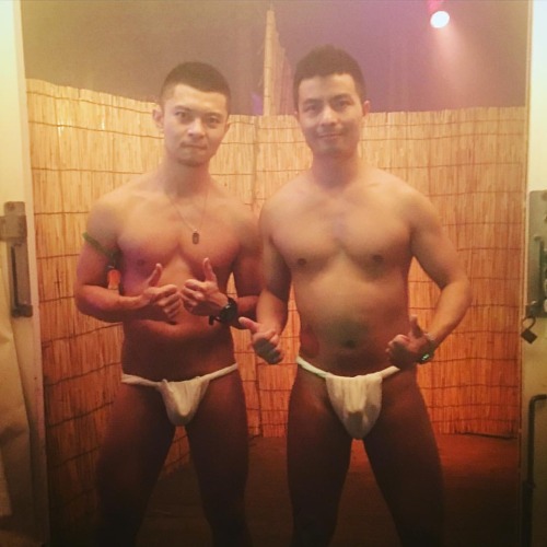 exploringbistuff:fundoshi duo