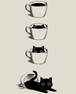 queenofbiscuits:  1000drawings:by avogado6 void coffee