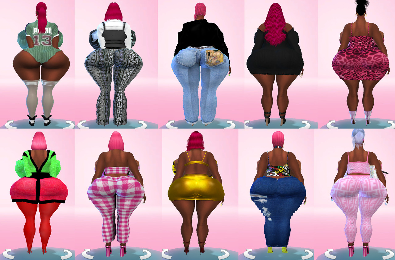 butt slider 4 sims