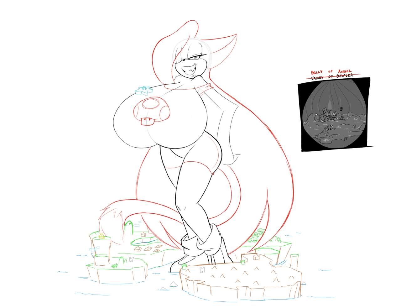 angelthecatgirl:  Angel the Cat (2016)Ref? With some fun alts and Shyghostee.Patreon