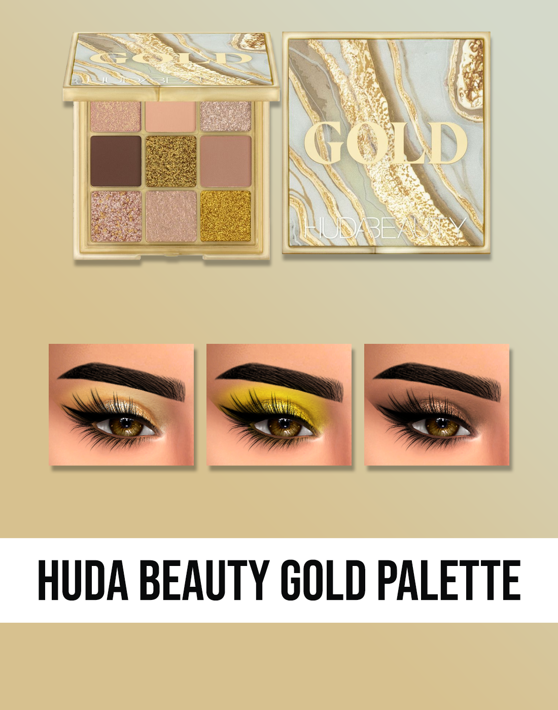 CREATIONS — HUDA BEAUTY PALETTE...