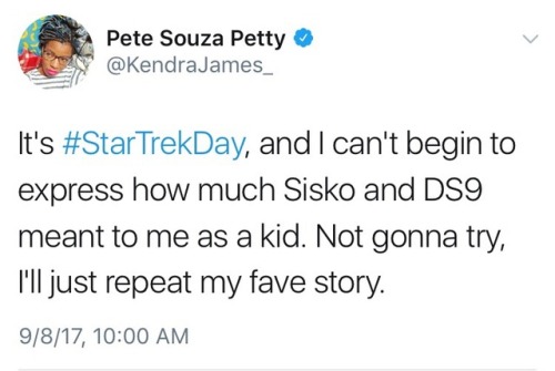 spiders-hth-is-an-outlier:thegaymccoy: Representation matters.Happy Star Trek Day!I was at Drago