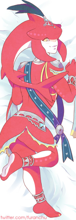  Due to popular demand I will finally be making a Sidon full sized dakimakura pillow case! I have op