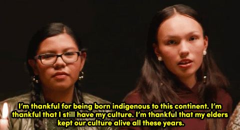 the-movemnt:6 Native American girls explain the tragic story behind Thanksgivingfollow @the-movemnt