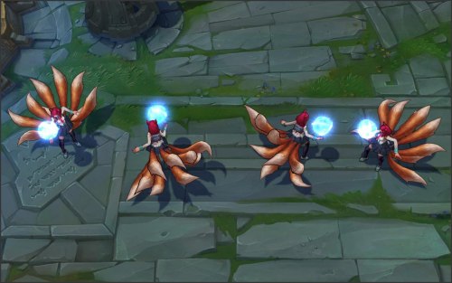 Academy Ahri - League of LegendsView in 3D:https://teemo.gg/model-viewer?skinid=ahri-6&amp;model-typ