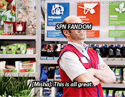 supernaturalapocalypse:  If tumblr was a place, and Misha Collins visited it.  A