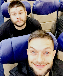 gifowensgif:  FinnBalor: A History of Finn’s selfies - With FightOwensFight coming from an @WWENXT show  #NationalSelfieDay #SelFINN (Also Kev is wearing my shirt)