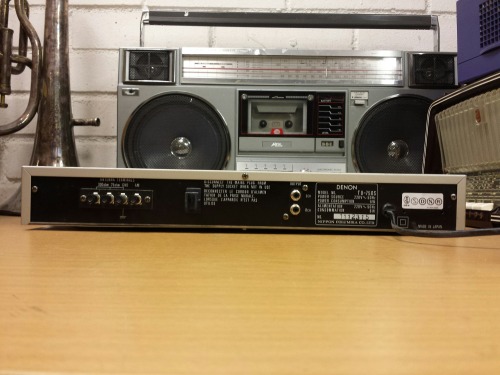 Denon TU-750S Precision Audio Component AM-FM Stereo Tuner, 1981