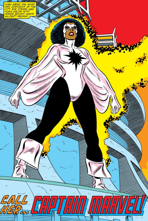 superheroesincolor: Captain Marvel: Monica Rambeau  Portrayed by Anna Fox Before Carol Dan