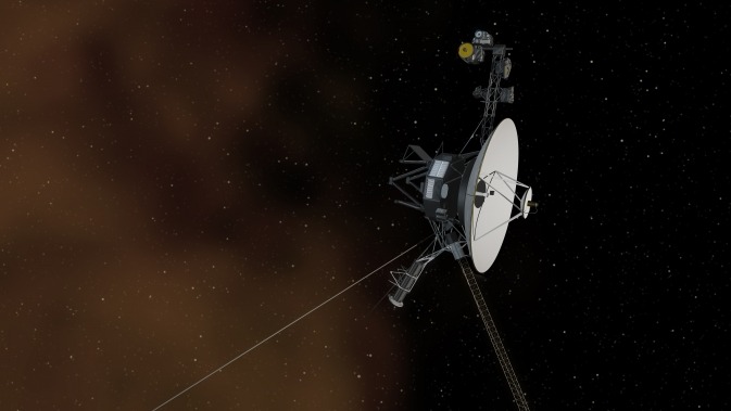 Just plain amazing.
NASA’s Voyager 1 spacecraft officially is the first human-made object to venture into interstellar space. The 36-year-old probe is about 12 billion miles (19 billion kilometers) from our sun and has left our solar system.