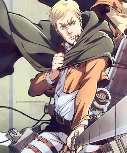 fuckyeahanimebirthdays:  Erwin Smith (Attack