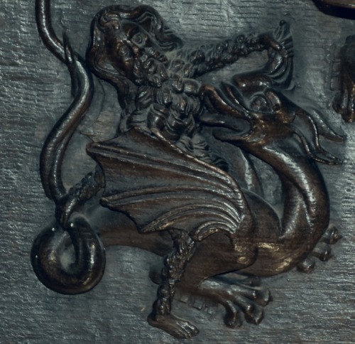 fallbabylon:Misericord Woodwose’s- Chester Cathedral, Chester UK