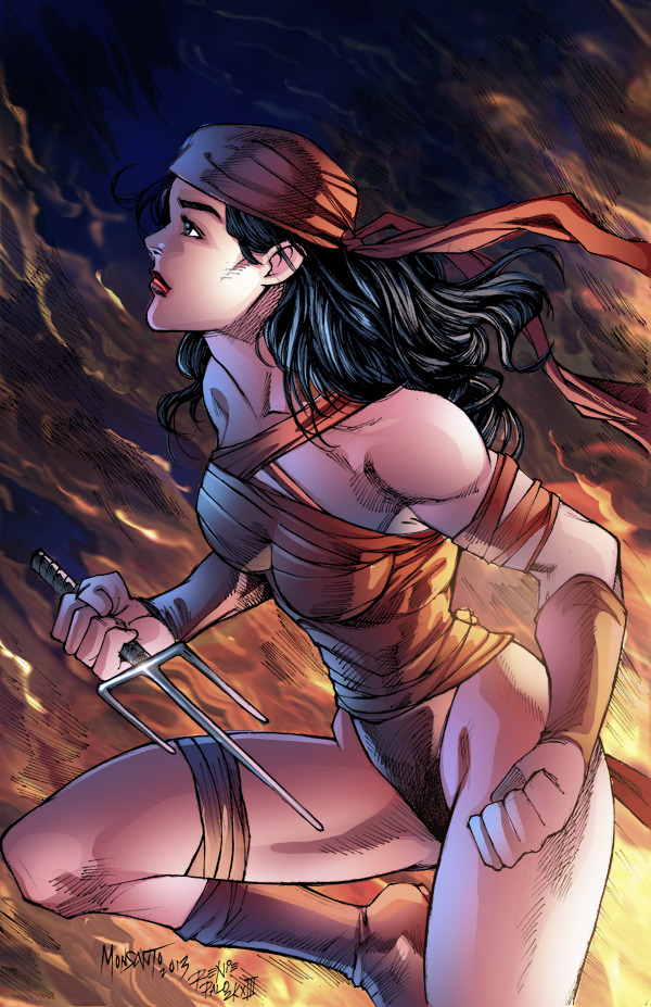 superheroes-or-whatever:  Elektra by arfel1989
