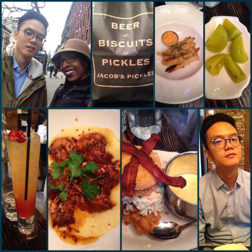 kenzi529:Branching with my boo #nyc #ambw #brunch #kenzinthecity #pickles #yum (at Jacob’s Pickles)