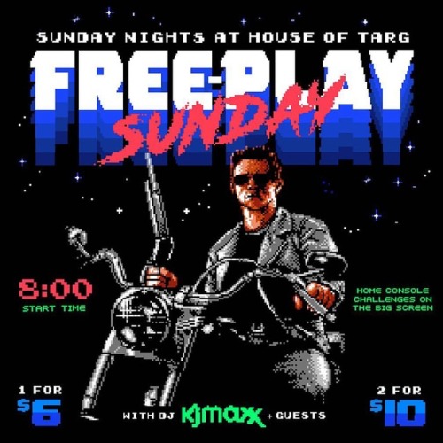 Sundays at TARG are always set to FREEPLAY mode - join us starting at 11am for #brunch service - bri