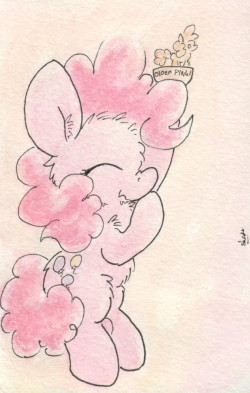 slightlyshade:  And the winner of the prestigious Golden Pinkie is.. Pinkie Pie! Congratulations to everypony!  x3!