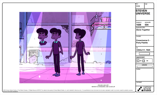 A selection of Character, Prop and Effect designs from the Steven Universe Episode: Alone TogetherArt Direction: Elle MichalkaLead Character Designer: Danny HynesCharacter Designer: Colin HowardProp Designer: Angie WangColor: Tiffany Ford and Efrain Faria