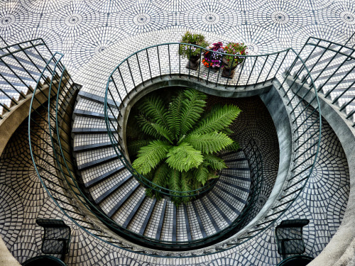 styleandcreate: Artistic staircase | Photo Art in Architecture in San Francisco by Toshio