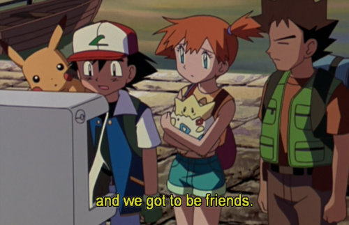 wandering-scarecrow: jimfear138:  shelgon:    I get a lot of feelings from these scenes!     WHOA, HOLD UP, WHAT?!  Yeah, Oak was the kid in the Celebi movie. 