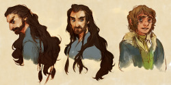 simmonranger:  some hobbity doodles 