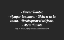 stop-el-dolor-y-play-la-realidad:  ¡∞Mas