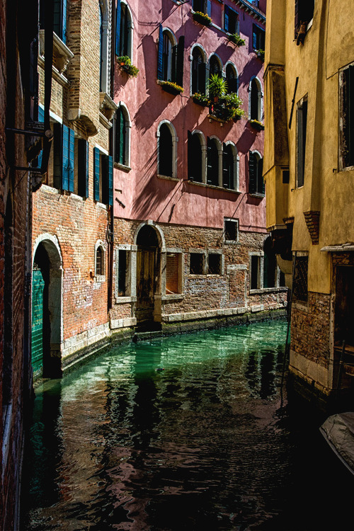 The Streets of Venice by Attila Karpati