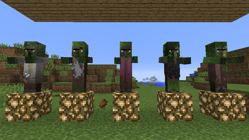 Zombie Villagers | Minecraft | Version 1.9