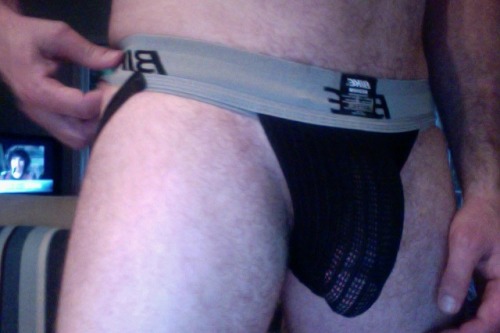 wellhungpaul:Photo boothing my jock strap