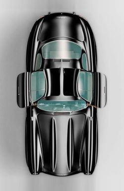 designvanilla:Mercedes 300SL Panamericana