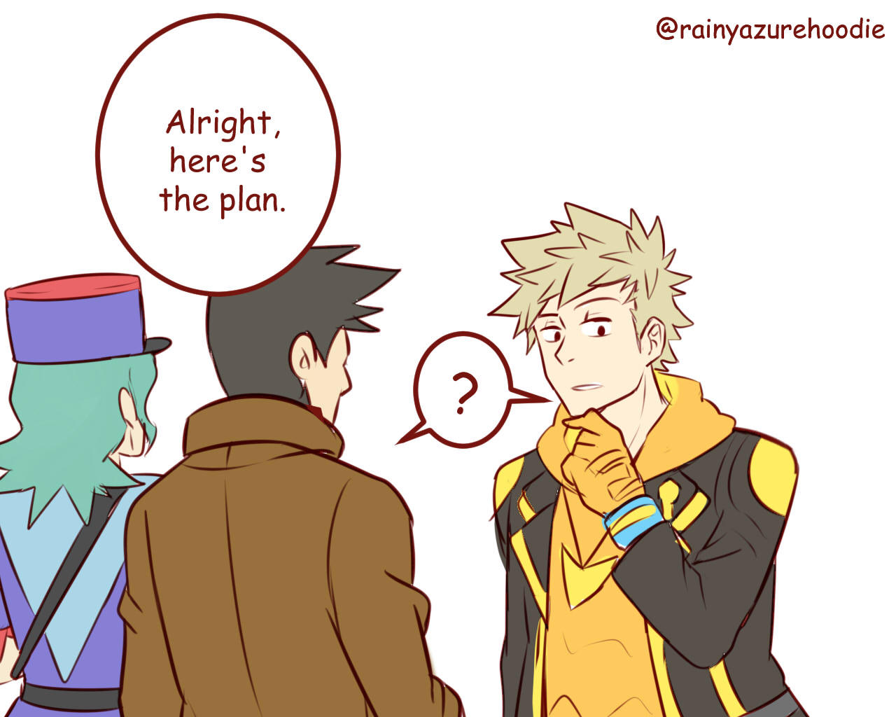 rainyazurehoodie:  short random comic idea Infiltration complete. Mimikyu the master