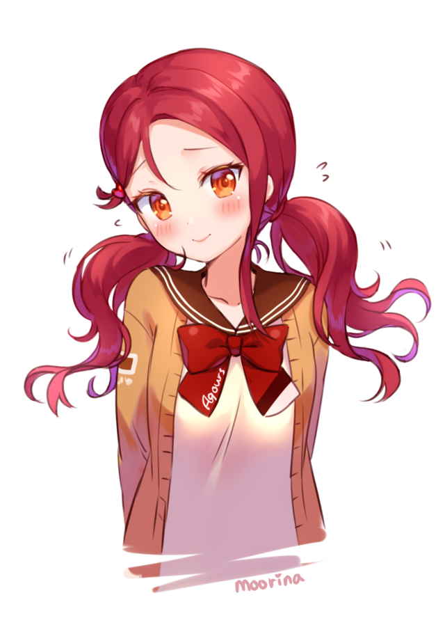 a doodle i did when this card first came out... it was too cute not to draw! #love live sunshine #llsif#riko sakurauchi