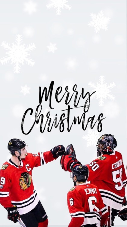 christmasy blackhawks for @loveemetoinfinitybabe