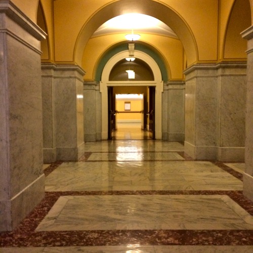 Hallway Leading to the Main Reading Room, Library of Congress, Washington, DC, 201.I have been fortu