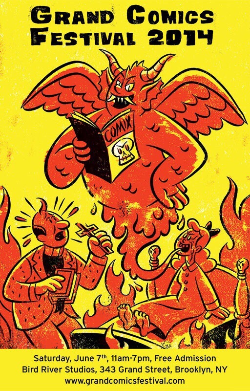 grandcomicsfestival:
“ Grand Comics Festival 2014 is this Saturday, June 7th! Brooklyn! Free!
http://grandcomicsfestival.com
”
I’ll be theeeere~
with comics, zines, prints, originals, etc.
(above image by organizer Pat Dorian)