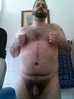 bearsdadsandchubs2:  joeblowbear:  All cleaned