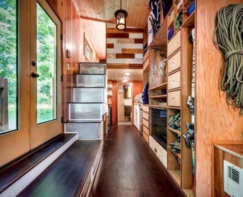 goodwoodwould:  Good wood - compact, comfy and cool as hell, the ‘Basecamp Tiny Home’ by Backcountry Tiny Homes.