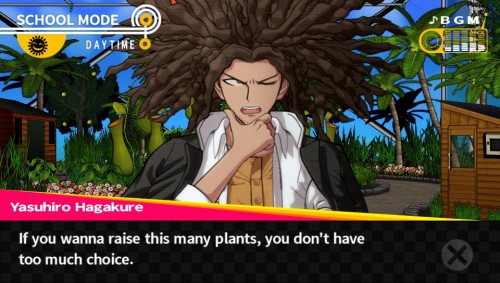 “It’s super humid in here, huh?”“If you wanna raise this many plants, you don’t have toomuch choice.