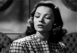 sadiethompson:  The Gene Tierney Filmography Project  → Laura (1944) 